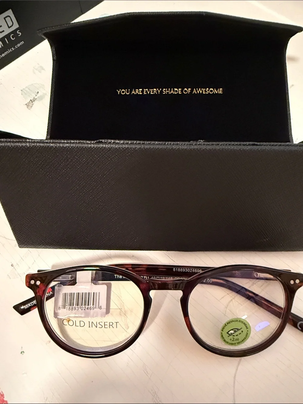 Women’s Tortoiseshell Round Reading Glasses - Brown